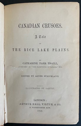 Canadian Crusoes. A Tale of the Rice Lake Plains