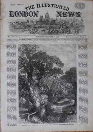 Item #1414 Illustrated London News - February 9, 1867 (Viscount Monck image and article). Charles...