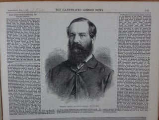 Illustrated London News - February 9, 1867 (Viscount Monck image and article)