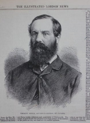Illustrated London News - February 9, 1867 (Viscount Monck image and article)