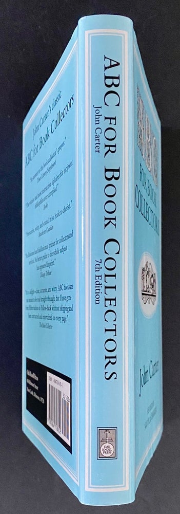 Item #1427 ABC for Book Collectors. John CARTER, Nicolas  BARKER, revised by.