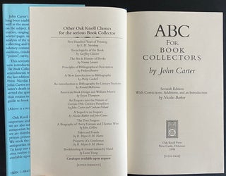 ABC for Book Collectors
