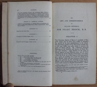 The Life and Correspondence of Major-General Sir Isaac Brock