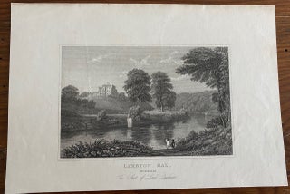 Item #1734 Lambton Hall engraving. John Preston NEALE, William RADCLYFFE, Lord John George...