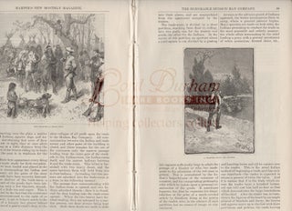 The Hudson Bay Company, in Canada, in the 1870's. Harper's New Monthly article