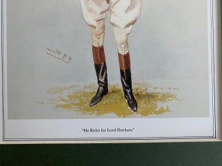 "He Rides for Lord Durham" print
