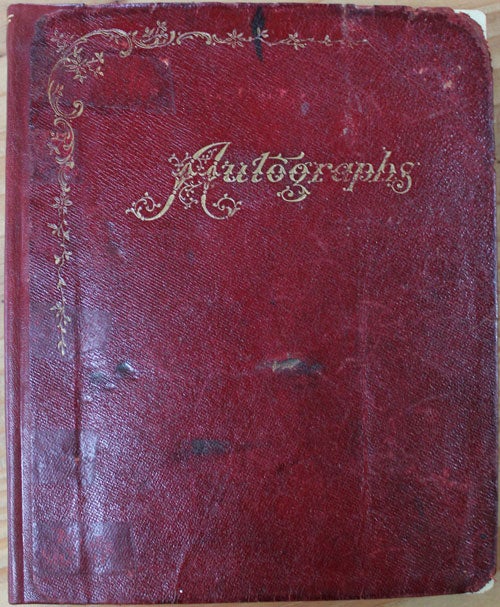 Item #1871 Autographs book - Primarily clergy from Canada and International.