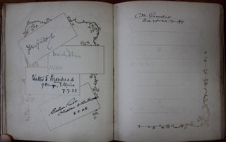 Autographs book - Primarily clergy from Canada and International