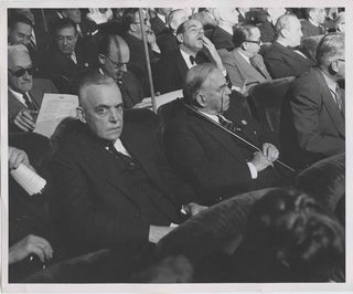 Item #3167 B&W Photo William Lyon Mackenzie King at the UN in San Fransico 1945. William Lyon...