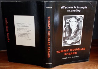 Item #3276 Tommy Douglas Speaks - Till Power is Brought to Pooling (signed by Tommy Douglas &...