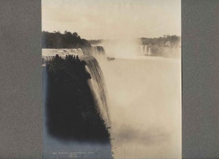 Item #3373 Niagara, from Prospect Point B&W photo 1895 by Notman. William McFarlane NOTMAN