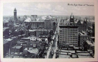 Photogelatine Post Card Early Bird’s Eye View of Toronto, Canada