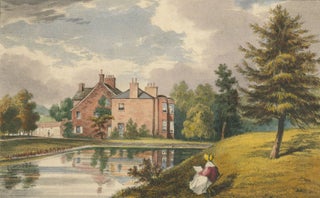 Moor House, in the W.R. of the County of York, UK - coloured c1840 engraving