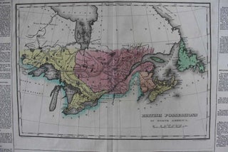 Geographical, Statistical, And Historical Map Of Upper And Lower Canada, And The Other British Possessions In North America. British Possessions In North America.