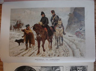 Item #4408 (Sir John Moore) Retreat to Corunna coloured plate The Boy's Own Paper, August, Part...
