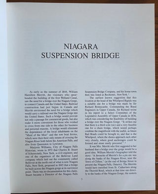 Bridges over the Niagara Gorge : Rainbow Bridge - 50 Years 1941-1991, a History