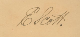 Three signed items of Rev. Ephraim Scott