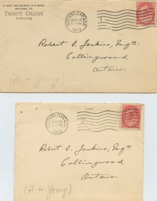 Two Autographed Signed Letters (ASL) of Archibald Hope Young