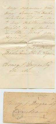 Autographed Signed Letter (ASL) of Madeline Wharton Metcalf