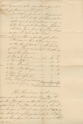 Proceedings of a General Court Martial held by Order of his Excellency Lieutenant General Sir James Kempt [...] Commander [etc] Quebec 9th December 1828.