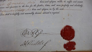 Indenture for the sale of land in the Township of Enniskillen in the County of Lampton from Ogle Gowan to A.A. Riddell (March 31, 1854)