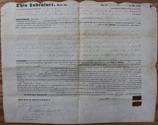 Item #7466 Indenture for the sale of land in the Township of Zorra, County of Oxford, District...