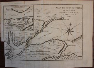Item #7571 Plan du Port Dauphin et de sa rade avec l'entrée de Labrador. Jacques Nicolas BELLIN