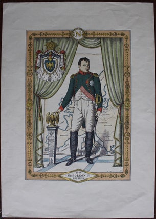 Item #7711 Napoleon 1st Empereur 1810 print. Daniel DERVEAUX