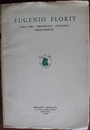 Eugenio Florit 5 early first editions from 1933 to 1955 signed Spanish books collection