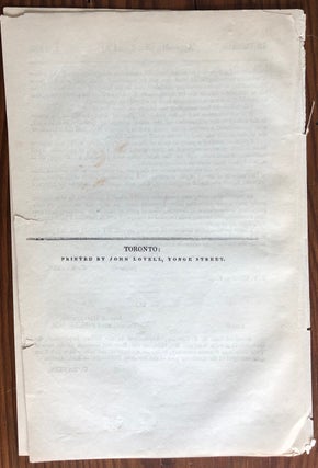 Appendix (No. 7 and 8) RETURN: To an address from the Legislature Assembly to His Excellency The Governor General, dated the 19th ... county of Grey and Bruce...