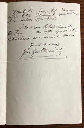 Letter from Bourinot to Hopkins regarding Royal Society of Canada (RSC) new edition