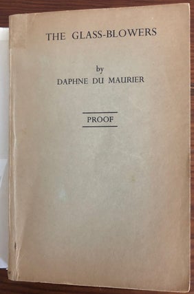 Daphne du Maurier collection on her novels, The Glass-Blowers (1962) and Myself When Young (1977).