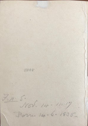 F.H. (Frederick Henry) Stayner signed cabinet card