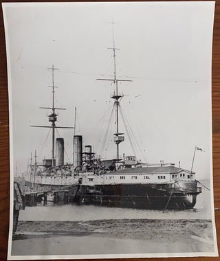 Collection of a group 13 items of miscellaneous, ephemera, letters and photographs of Navy ships relating to Canada including HMCS Provider, HMS Ariadne, other Ships and Bou-Mahni Mines Algiers materials
