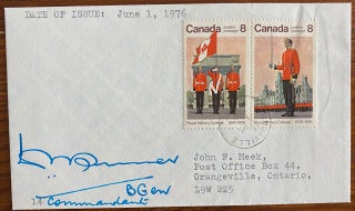 Brigadier-General William W. Turner three typed letters signed and one signed First Day Cover.