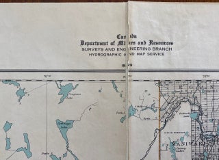 Ontario Kingston Sheet 10 S.W. Canada, Department of Mines and Resources Surveys and Engineering Branch Hydrographic and Map Service.
