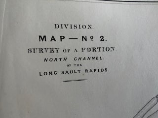 Maps, Reports, Estimates &c, relative to Improvements of the Navigation of the River St. Lawrence and a proposed Canal connecting the River St. Lawrence and Lake Champlain. Laid before the Legislative Assembly during the 2nd Session, 5th Parliament, 1856