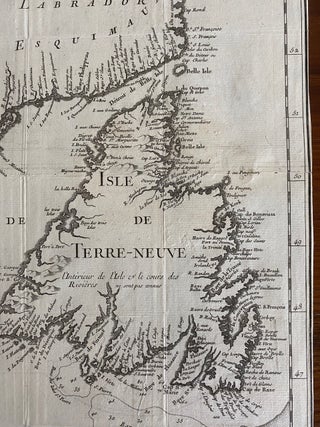 Carte de la Partie Orientale de la Nouvelle France ou du Canada