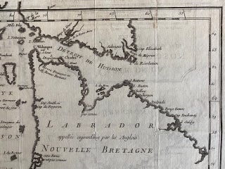 Carte de la Baye de Hudson. Par N. Bellin Ingenieur de la Marine.