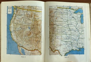 Philo-Atlas. Handbuch für die Jüdische Auswanderung. Mit 20 mehrfarbigen Karten, über 25 Tabellen und Übersichten, über 600 Stichworten au 280 Textspalten.