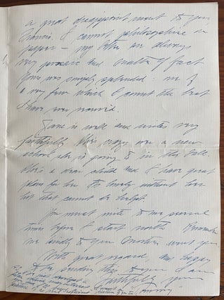 Holograph 1917 Missionary Letter from St. Mark's School Nenana, Alaska