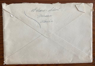 Holograph 1917 Missionary Letter from St. Mark's School Nenana, Alaska