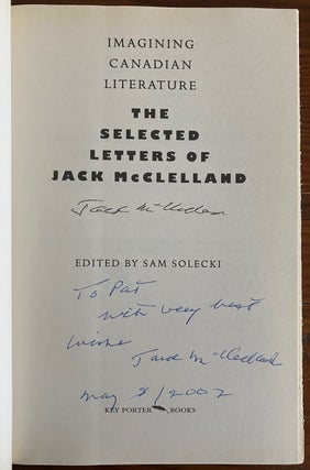 2 Munro and 1 McClelland signed books