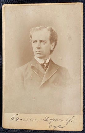 Sir Wilfrid Laurier photo collection of 7 cabinet cards and 5 b&w photos.