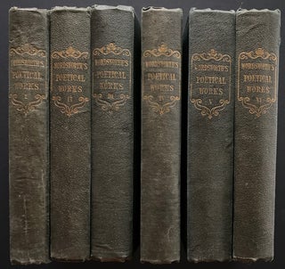 Item #8814 The Poetical Works of William Wordsworth. A New Edition. In Six Volumes. William...