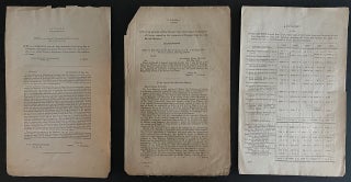 Item #8823 Three Parliamentary Papers relating Canada. Great Britain. Colonial Office.