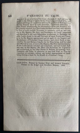 An Act to provide for the extinction of feudal and seigniorial rights and burthens on lands held à titre de fief and à titre de cens in the province of Lower Canada