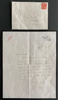 Hilaire Belloc 7 letter collection & 2 Photos