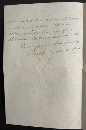 Two Lord Dufferin Autographed Letters Signed (ALS)