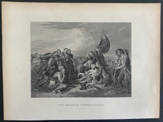 The Death of General Wolfe three engravings